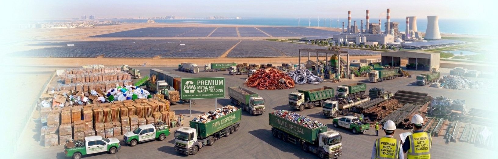 PMW disposal and metal recovery operation serving the UAE's power plants